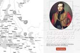Lermontov's route from Moscow to the Caucasus