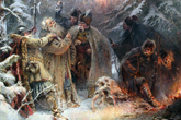 Konstantin Makovsky's painting Ivan Susanin is to be auctioned at Sotheby's in London