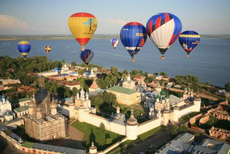 
Not just hot air: Ballooning takes off in Russia