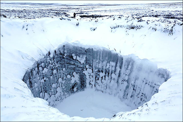 Yamal Peninsula Hole