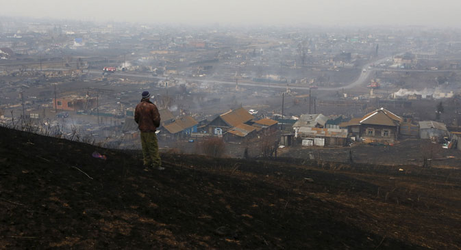 15 dead as fires rage in southern Siberia 