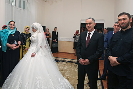 Controversial wedding in Chechnya sparks outcry over polygamy issue
