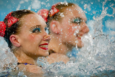 Russian synchronized swimmers secure participation in the Rio Olympics 