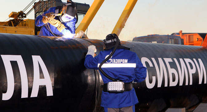 
Gazprom: China starts building its part of the Power of Siberia pipeline