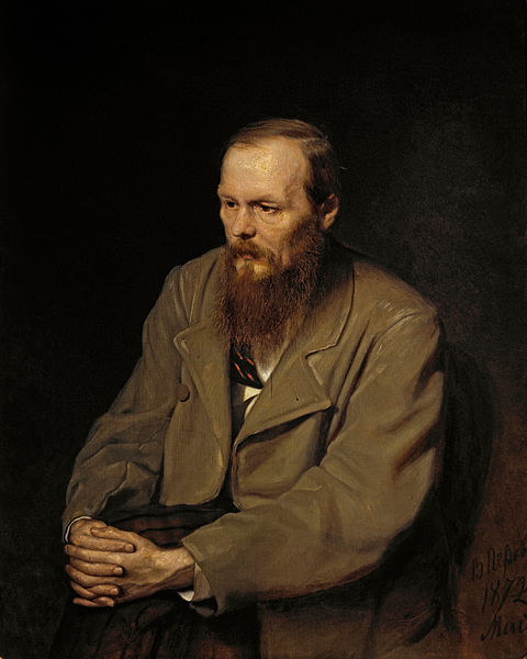 Portrait of Fyodor Dostoevsky by Vasily Perov, 1872. Source: Open sources