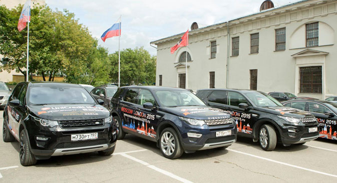 Drivers aim to complete 14-day marathon from Moscow to London