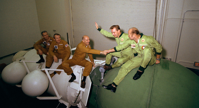 'The handshake in space': Apollo-Soyuz marks its 40th anniversary