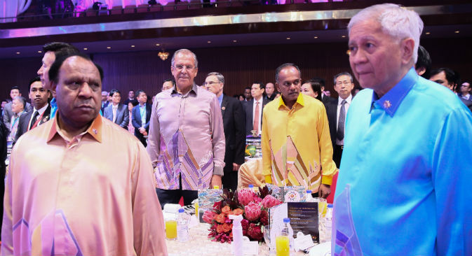 Sergey Lavrov pushes for greater Russia-ASEAN ties