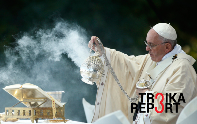 TROIKA REPORT: Pope Francis may help defuse Russia-West dialoge