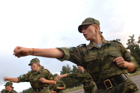  Mulheres no exército 