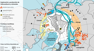 Recursos y fronteras del Ártico