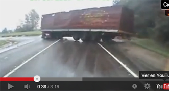Vídeo: Conductores de camiones: maestría y suerte