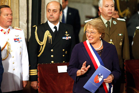 Putin Felicita A La Nueva Presidenta De Chile Michelle Bachelet