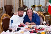  Ramzan Kadyrov Gérard Depardieu 