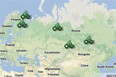  itinéraire cycliste Moscou 