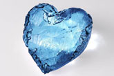  cœur bleu 