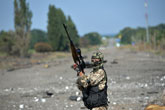  soldat à Donetsk 