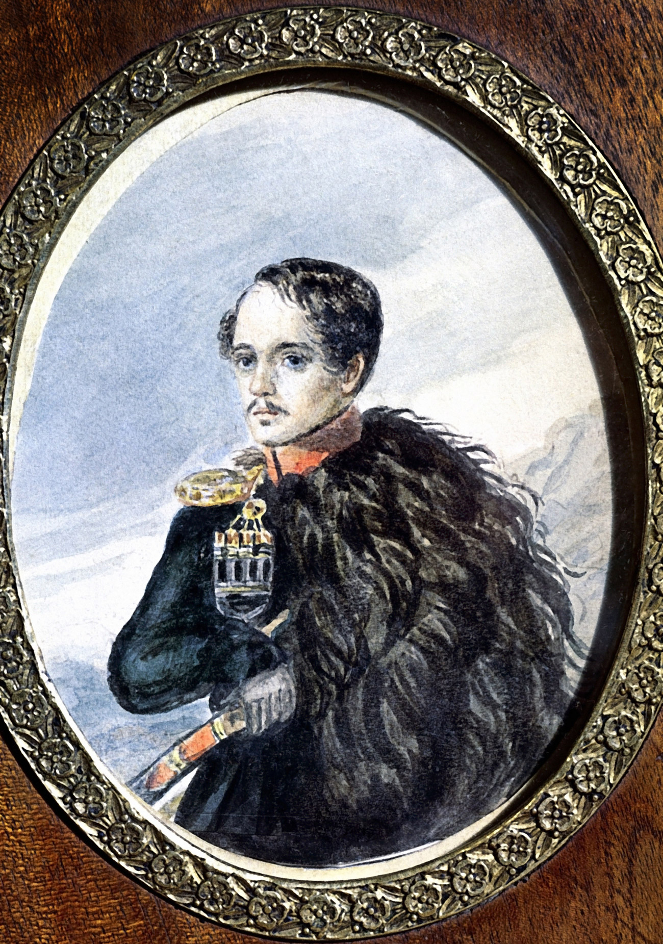 Mikhail Lermontov,. Self-portrait / State Literary Museum, Moscow / RIA Novosti