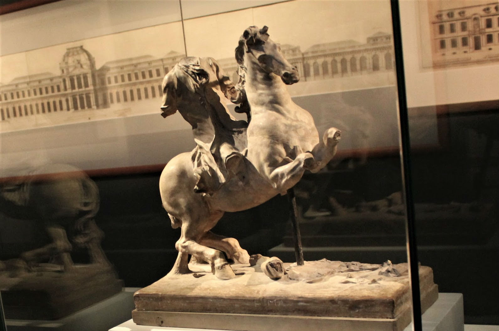 Camillo Rusconi (1658-1728). Peirre le Grand à cheval. 1719-1720. Terre-cuite. Saint-Pétersbourg, musée d'Etat de l'Ermitage. Crédit : Maria Tchobanov
