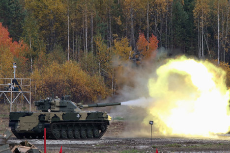 2S25 Sprut, artileri otomatis antitank. Sumber: Tatyana Andreeva / RG
