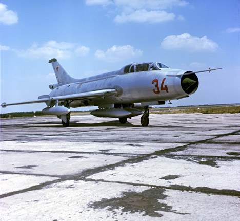 MiG-21. Sumber: Vladimir Perventsev/RIA Novosti