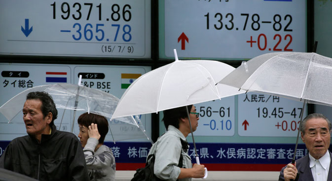 Apakah Runtuhnya Bursa Saham di Tiongkok Akan Mengancam Perekonomian Rusia?