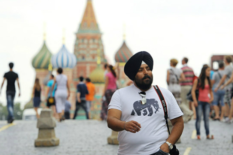 Russia attracts most Chinese, Indian and Iranian tourists