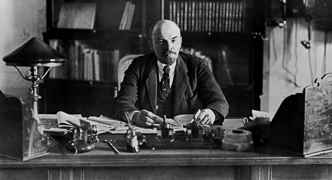 Vladímir Lenin. Foto: Vladímir Evstafiev / Ria Novosti