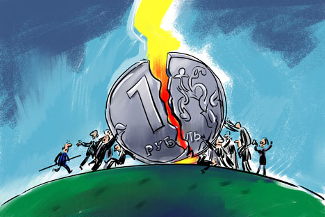 Spiralling ruble sees worst two days in its history as oil price tumbles