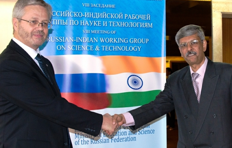 Russia and India move towards common scientific research domain