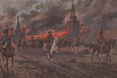 ナポレオンの 大陸軍 がモスクワに入城 ロシア ビヨンド