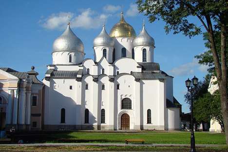 ノヴゴロドの聖ソフィア大聖堂が成聖 ロシア ビヨンド