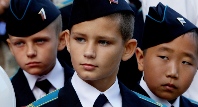 陸軍幼年学校の生活 ロシア ビヨンド