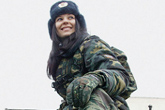 러시아 여군, ‘여자는 약하지만 여군은 강하다’