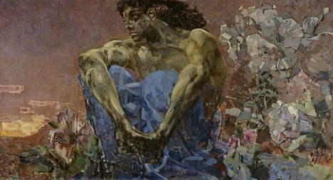 미하일 브루벨 ‘악마’(Демон, 1890). (사진제공=국립 트레티야코프 미술관/Wikipedia.org)