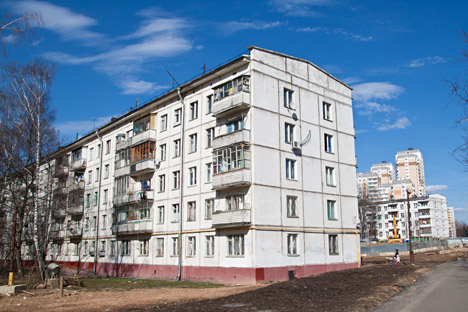 흐루쇼프카는 3-5층짜리 소형평수 아파트다.