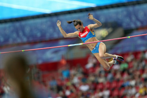 옐레나 이신바예바, 세계육상선수