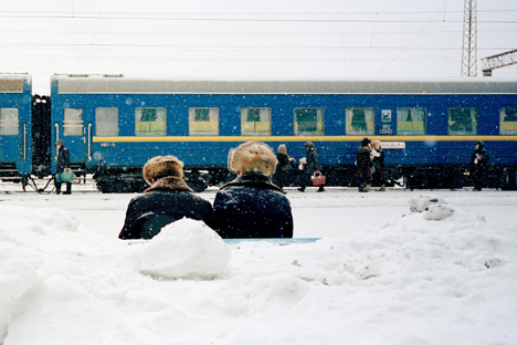겨울의 시베리아 횡단 열차, 시베리아