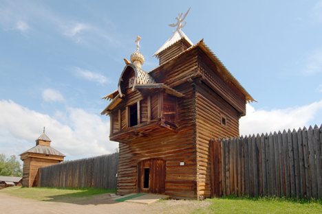 일림스크 성곽의 구세주 통행탑, 1667년, 탈치 마을 (사진제공=로리/레기언 메디아)