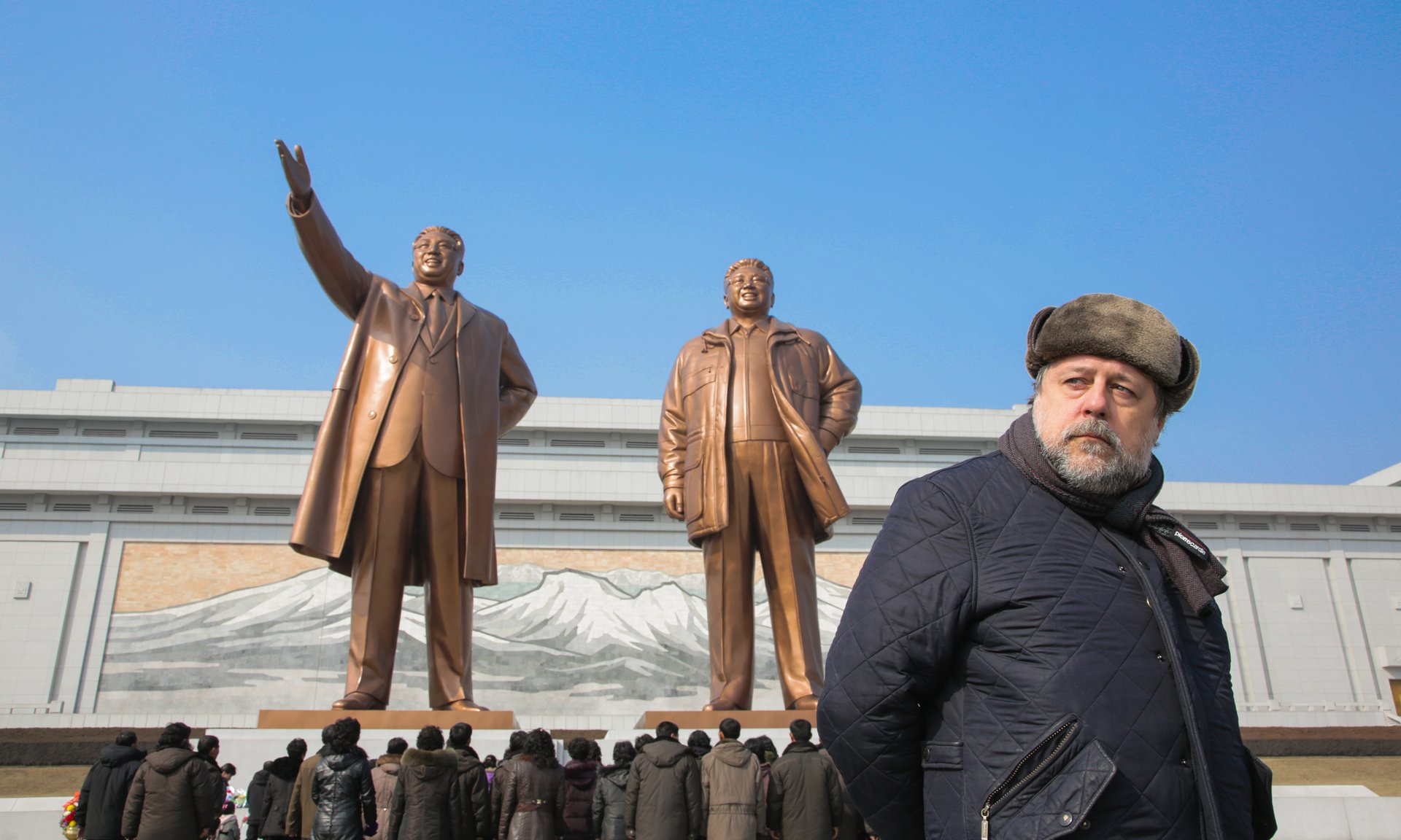 Vitaly Mansky in Pyongyang. Foto: Александра Иванова
