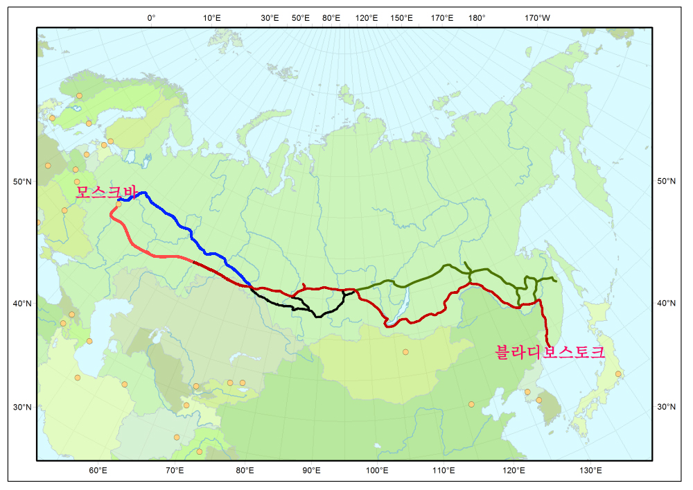 시베리아횡단철도 / Wikipedia 