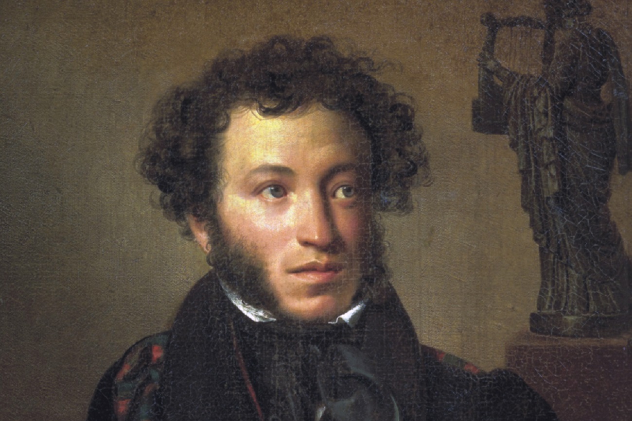 Portrait of Alexander Pushkin by Orest Kiprensky / State Tretyakov Gallery