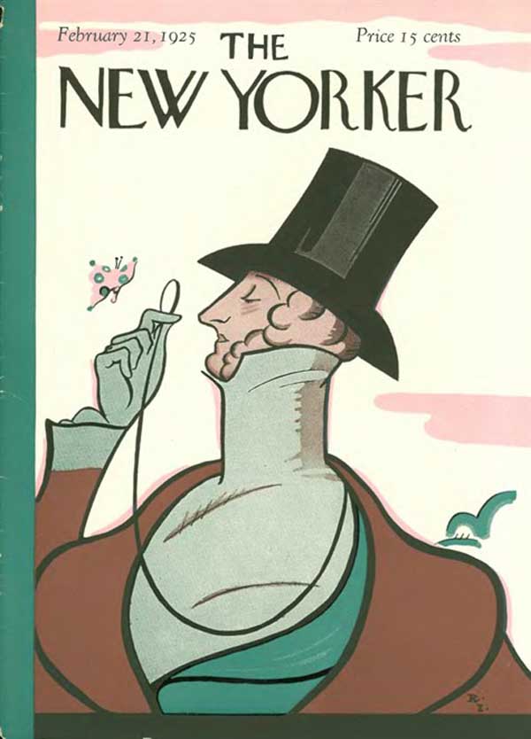Naslovnica The New Yorkerja iz leta 1925.